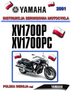 YAMAHA XV 1700 ROAD STAR WARRIOR 2001 SERWISOWKA INSTRUKCJA NAPRAW j.POLSKI