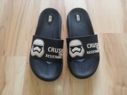 Klapki star wars czarne z białym szturmowcem rozm 34