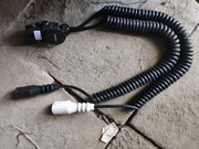 Przewód spiralny do ciężarówki naczepy 17pin 7pin wurth actros