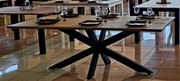Stół dębowy drewniany loftowy pająk loft OKAZJA