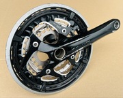 Mechanizm Korbowy SHIMANO DEORE FC-M543 T551 175mm 9/10 Korby Hollowtech II