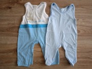 2 x Śpiochy niemowlęce Kolorino rozm 62