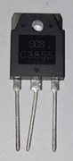 Tranzystor 2SC3855 NPN 200V 10A 100W 20MHz TO3P 1szt.