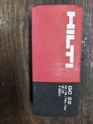 Pojemnik z gazem gaz GC 22 do osadzaka HILTI GX 120