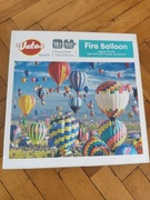 Puzzle używane 1000 elementów Fire Balloon kompletne
