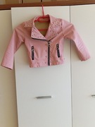 Kurteczka dziewczęca eko skórka, 4 lata