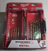 Wiertla do metalu Milwaukee SHOCKWAVE