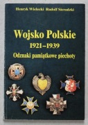 1542 Wojsko Polskie 1921-1939 Odzanki pamiątkowe piechoty Henryk Wielecki