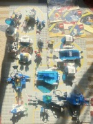 Lego space futuron zestaw makieta dużo