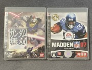madden + gundam musou ntsc-j playstation 3