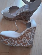 Szpilki buty klocku 41 koturny