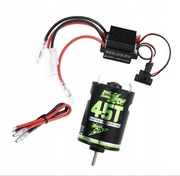 Silnik szczotkowy RC-540 45T + wodoodporne ESC 60A