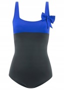 Strój kąpielowy 36 jednoczęściowy czarny miękkie wkładki OKAZJA