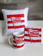 Cracovia prezent dla kibica piłki nożnej dla niego Ekstraklasa poduszka pod