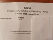 Bilety na koncert zespołu "Dżem"