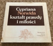 Książka Cypriana Norwida  Kszatlt prawdy i milosci 