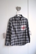 The Kooples premium koszula damska S bawełna 100% w kratę