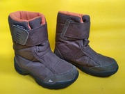 Buty śniegowce zimowe dziecięce Quechua Decathlon rozmiar 31