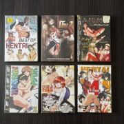 6 płyt DVD z filmami Hentai - tylko dla dorosłych