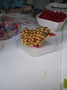 Króliczki jak i kurczaki ozdoby wielkanocne 