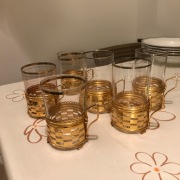 Szklanki rosyjskie uchwyt koszyczek podstakannik