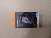 Transmiter bluetooth do auta rgb ładowarka samochodowa 
