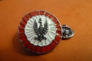 Powstanie Wielkopolskie 1918 pin Kotylion orzeł