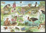 Czechy blok 2023 ptaki**czyste