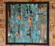 Obraz 80x80 Abstrakcja Akryl