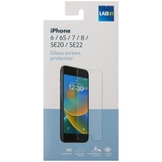 Szkło 9H Lab31 do iPhone 6/6s/7/8 + etui silikonowe