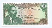 KENIA 10 SHILINGI 1977 P12