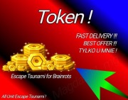 Escape Tsunami For Brainrots Token ! 1k NAJTANIEJ