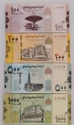 Jemen 100 200 500 1000 rials 2017 2018 UNC P37 P38 P39 P40