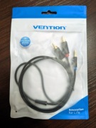 Kabel Vention Jack 3.5 do 2xRCA o długości 1m