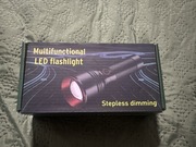 Multifunkcyjna latarka LED z regulacją jasności – Stepless Dimming
