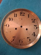 Tarcza zegarowa Gustav Becker 21 cm do P-42 - Do Renowacji