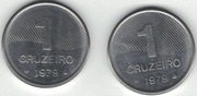 Brazylia 1 cruzeiro 1979 20 mm na sztuki
