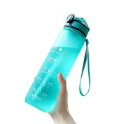 BUTELKA NA WODĘ BIDON Z MIARKĄ Z PODZIAŁKĄ 1000ML 1L