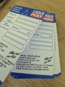 Zawieszki olejowe niemieckie pieczątka 