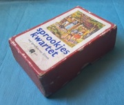 Stara talia do gry w Quartett firmy Jumbo - "Sprookjes Kwartet" 