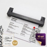 Bezprzewodowa Drukarka Termiczna 2026 A4 Bluetooth + 10 arkuszy Android iOS