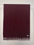 ACNE Studio szalik wełniany wełna 100% bordowy burgundowy duzy szal