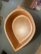 Forma kamionkowa w kształcie liścia 25x34cm