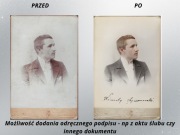 Magnes ze Starego Zdjęcia: Renowacja i Koloryzacja rozmiar duży 10x15 cm