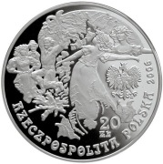 Srebrna moneta 20zł NOC ŚWIĘTOJAŃSKA - 0,84 oz uncji Ag 999. Czytaj opis