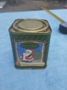 PRL puszka metalowa herbata świąteczna 