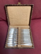 Fraget Wzór Romański 12 Widelce Deserowe Sygnowane