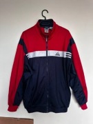 Bluza Adidas vintage 2000s zip tracktop klasyk haft logo