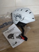 kask narciarski ochronny  dla alpinisty na narty snowboard 