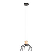 Lampa wisząca Nora czarna Rabalux 2582 115cm E27